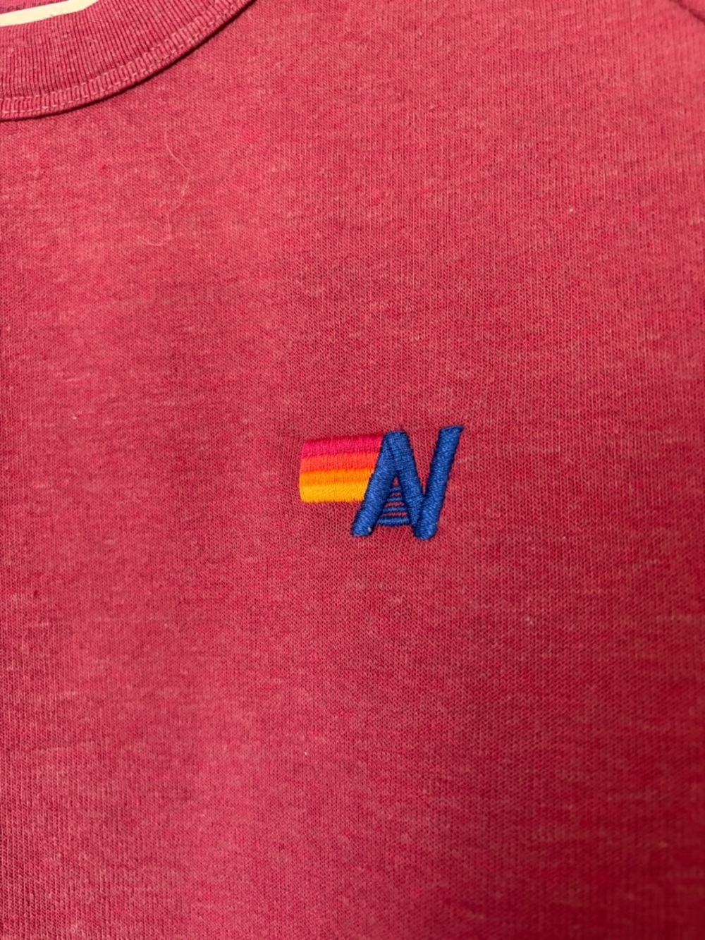 Aviator Nation Claret Crewneck Sweatshirt, Multicolor Stripes, Large, EUC - Picture 6 of 8